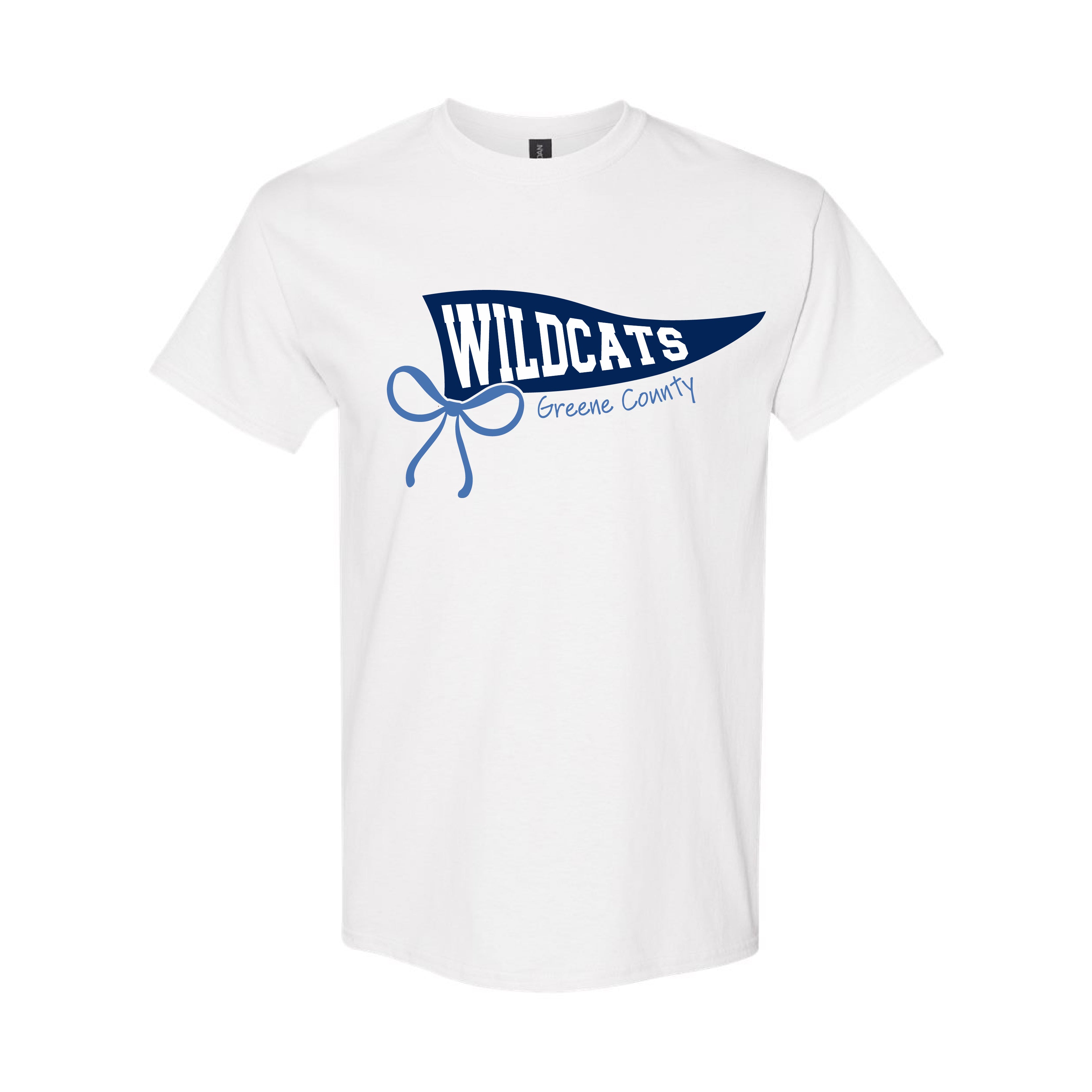 Greene County Wildcats Pennant Tee