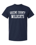 Wildcats Athletic Cotton Navy tee
