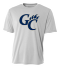 Wildcats Logo Dryfit Silver Tee