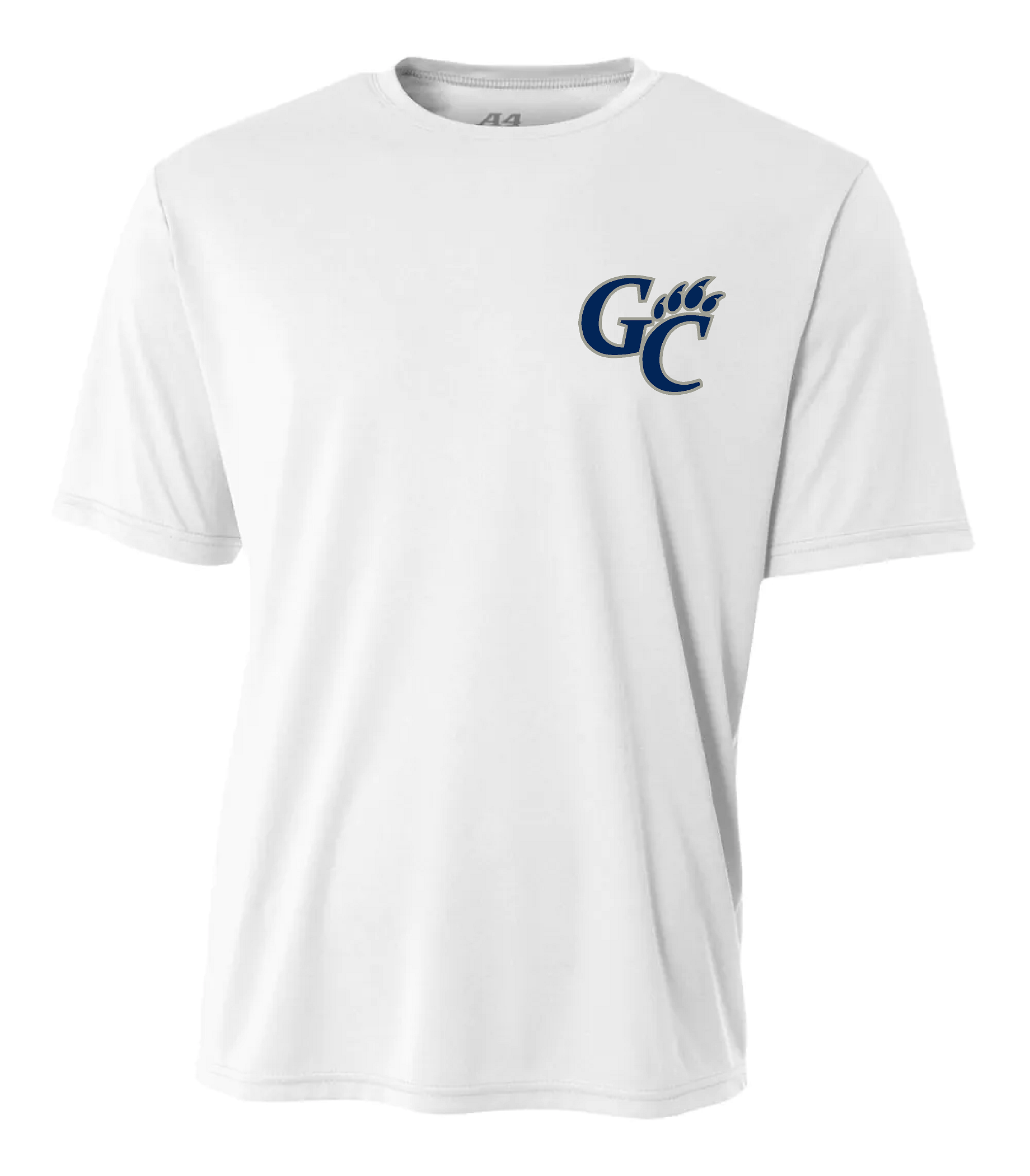 GC Logo Dryfit White Tee