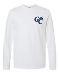 GC Logo Dryfit Longsleeve White tee