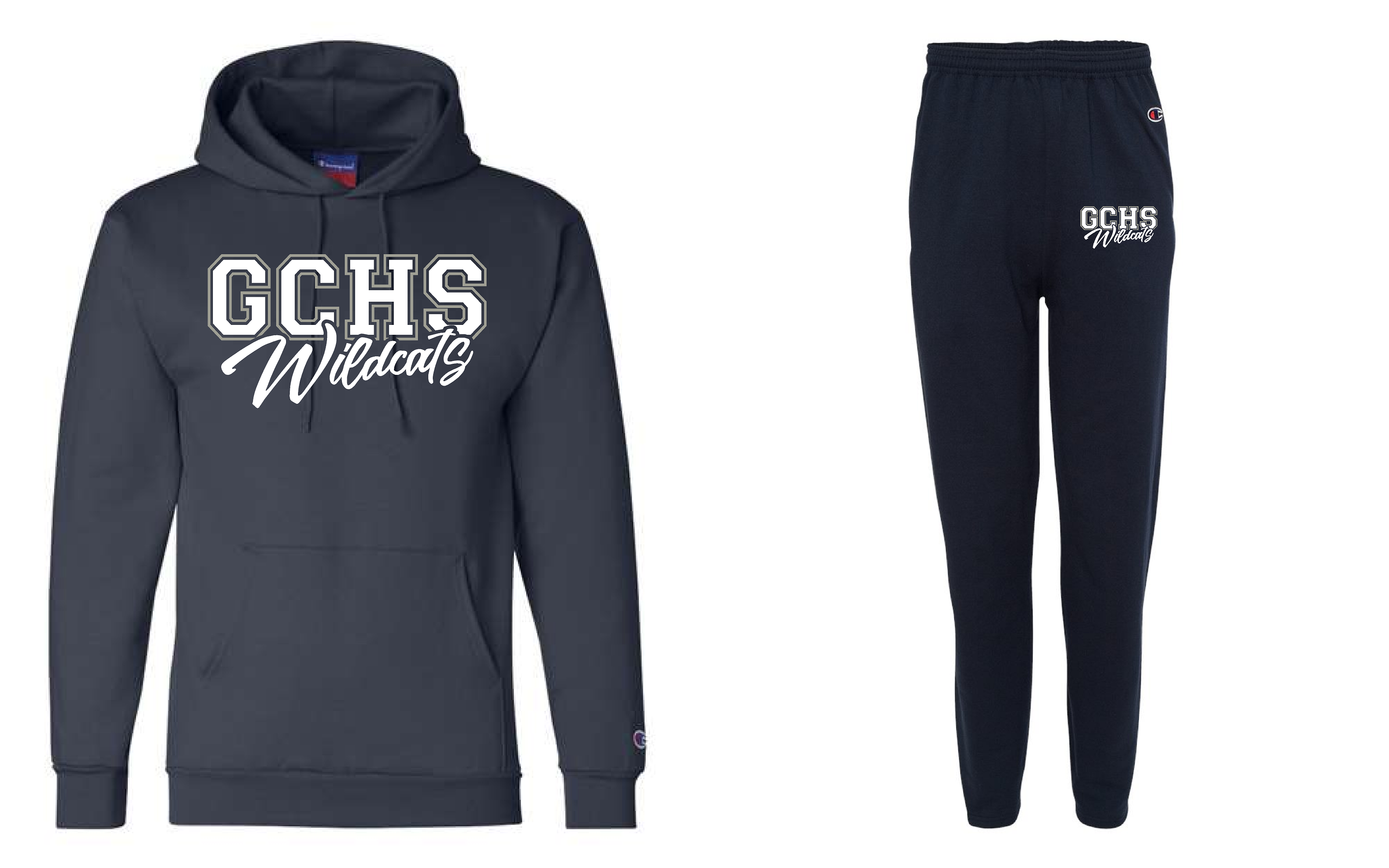 GCHS Wildcats Champion Hoodie & Jogger Set